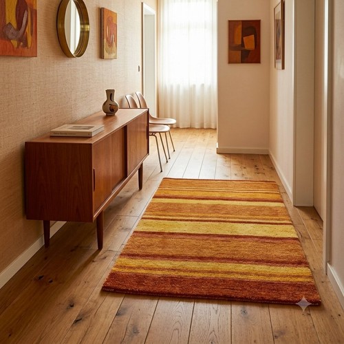 Tapis vintage asiatique laine - tapis,