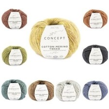 Katia Cotton Merino Tweed 50 G
