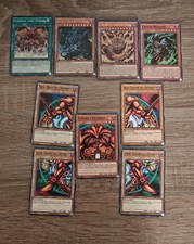 Yu-Gi-Oh - Lot de 9 cartes Exodia