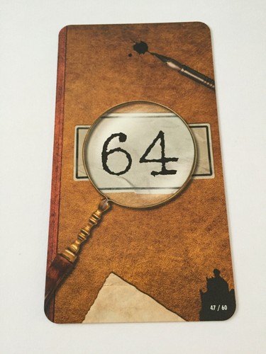 Carte sherlock holmes - 47/60,
