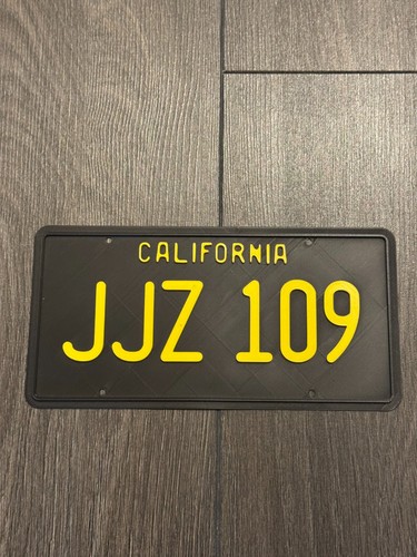 Plaque bullitt jjz 109 - bullitt, 3d