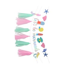  3 PCS Décorations De Fête Decoration Pour Fetes Filles Du Parti Sirène