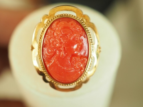 Bague ancienne massif 18k - ancienne, or