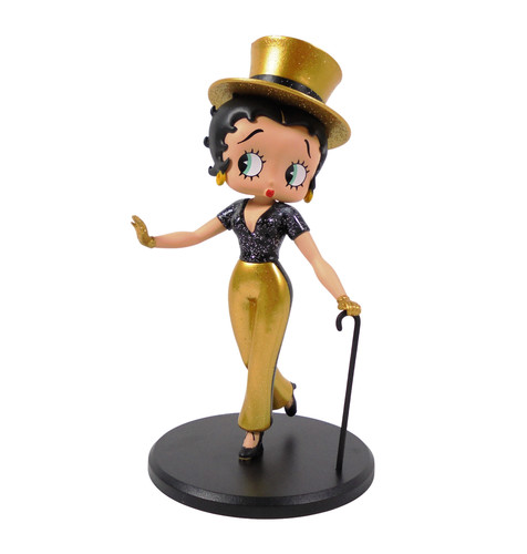 Figurine betty boop danse - betty, 12cm