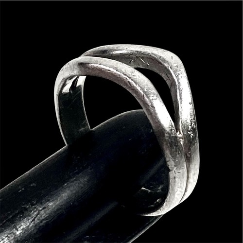Ancienne bague argent - , massif