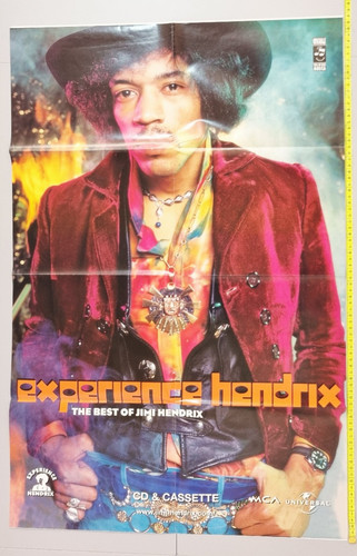Affiche experience hendrix - experience, le