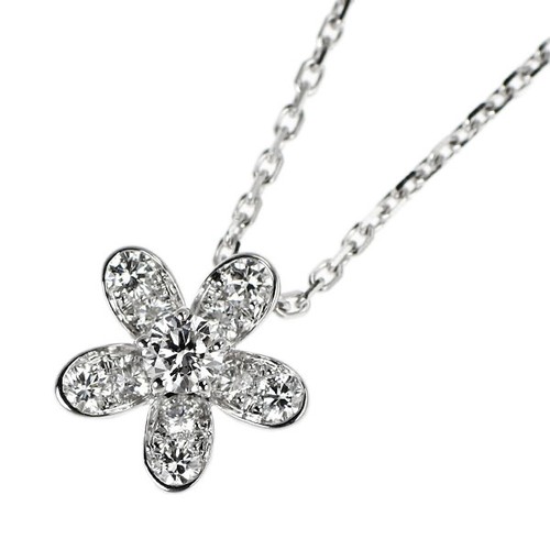 Collier pendentif diamant van - collier,