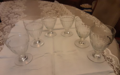 Verres eau cristal - eau,