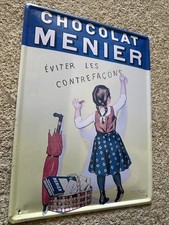 Plaque chocolat Menier ed clouet