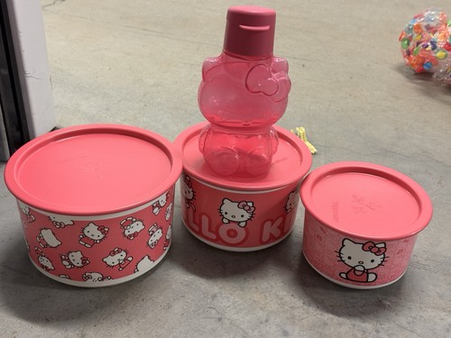Hello kitty piece tupperware - piece,