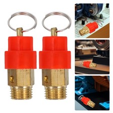  2 pièces soupape de sécurité compresseur d'air soupape de surpression