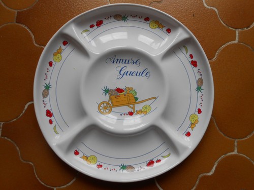 Grand plat compartiments - plat,