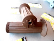 POIGNÉE CAOUTCHOUC NEUF MARRON MOTOBECANE - MOBYLETTE - MOTOCONFORT - PEUGEOT 