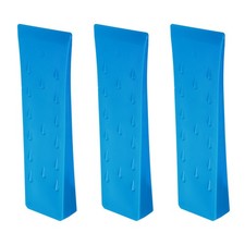 Coin  ABS 254mm pour Bois 3pcs Bleu