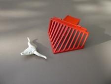 PLAYMOBIL WESTERN TRAIN STEAMING MARY 4054 4034 PARE-BUFFLE COW CATCHER