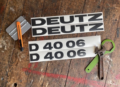 Deutz d4006 autocollant - /,