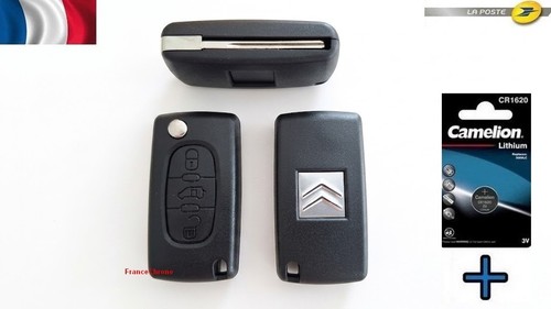 Clé télécommande citroën - clé,