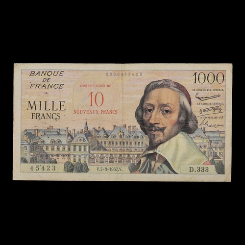 Billet nouveaux francs - nouveaux,