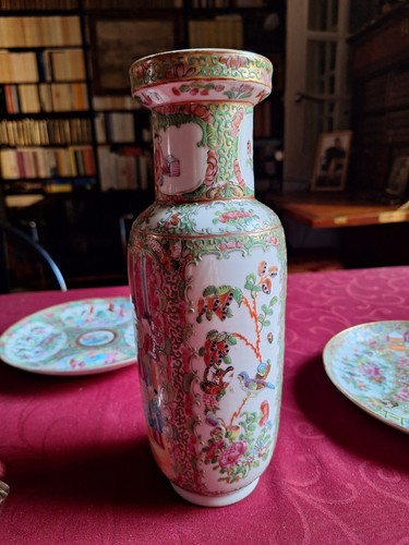 Vase rouleau porcelaine - vase,