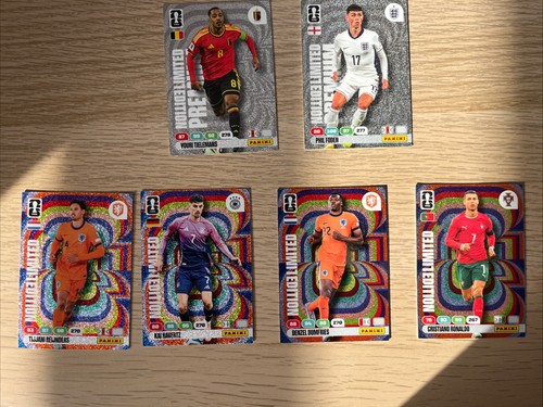 Lot cartes limited - 6,