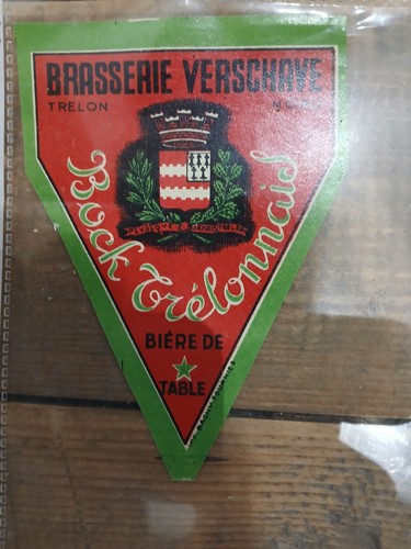 étiquette biere brasserie