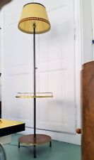 Lampadaire desserte vintage tripode.