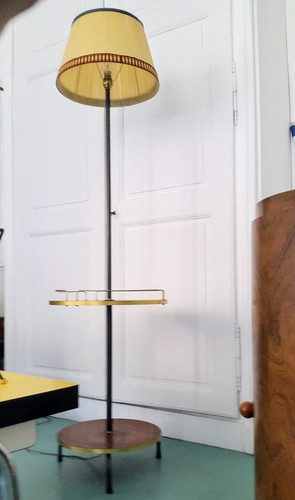 Lampadaire desserte vintage