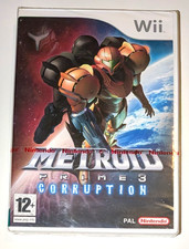 Metroid Prime 3: Corruption (Nintendo Wii) PAL Factory Sealed Red Strip Game