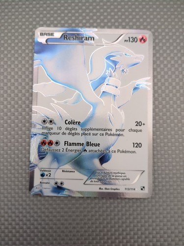 Reshiram 113 114 - 113/114, blanc