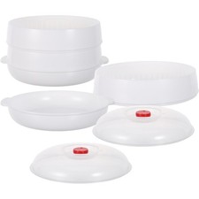  2 Pcs Cuiseur Vapeur Pour