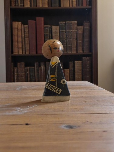 Gomme vintage figurine