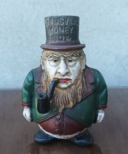 Ancienne tirelire paul kruger - tirelire,