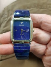 Montre watch gentime quartz pierre bleu
