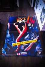 HIGELIN LE REX 1992 Large French Vintage Concert Poster Original