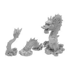  Statues Pour Jardin Ornements Aquarium Décor De Dragon Chinois Animalier
