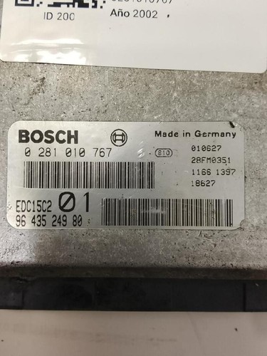 0281010767 boîtier moteur uce