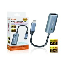 X Carte D'Acquisition Vidéo HDMI À USB-C 4K 30Hz LINQ TPC3016