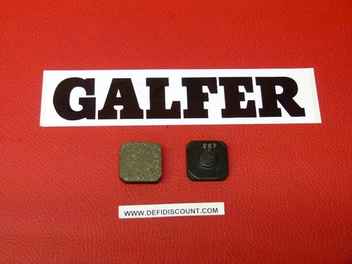 Plaquettes frein galfer - plaquettes, de