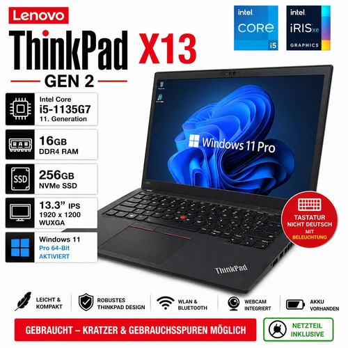 Lenovo thinkpad x13 gen - thinkpad,