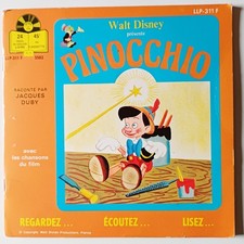 DISNEY "Pinocchio", Vinyl
