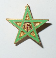 INSIGNE MINIATURE 6° REGIMENT DE TIRAILLEURS MAROCAINS - Drago 23 mm