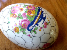 Boite oeuf en porcelaine Robert Haviland - le Tanneur Limoges