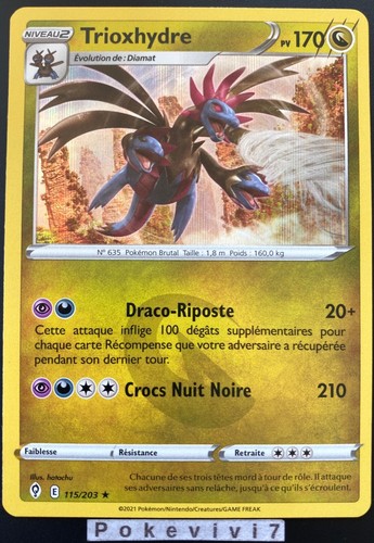 Carte pokemon trioxhydre - pokemon,
