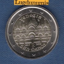 2 Euro Commémo Italie 2017 Basilique San Marco Venise SUP SPL - Italia