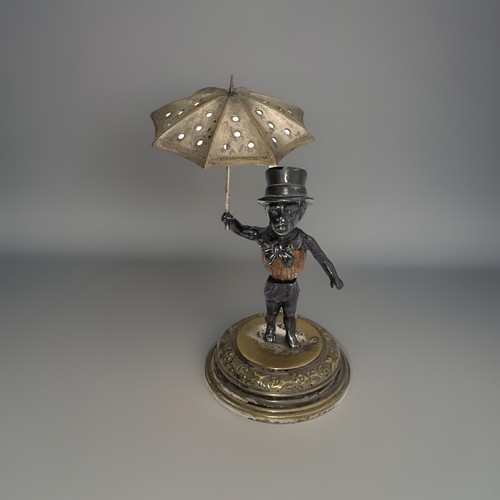 Figurine homme parapluie - figurine,