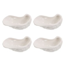 4 Pcs Assiette D'huîtres
