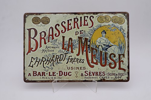 Plaque métal décorative