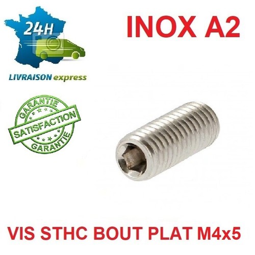 Vis sans tete inox sthc - 10,