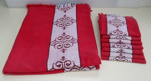 Nappe serviettes basques - nappe,