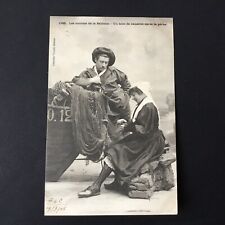 CPA 85 Costume Vendéen Sables D’Olonne Pêcheurs 1906 Carte Postale